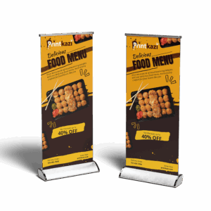 Roll Up Banner Printing Nairobi - Broad & Narrow Based - Print Kazi