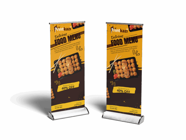 Roll Up Banner Printing Nairobi - Broad & Narrow Based - Print Kazi