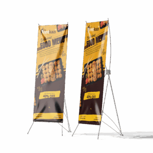 X Banner Printing Nairobi | Custom X Banner Stands & Design